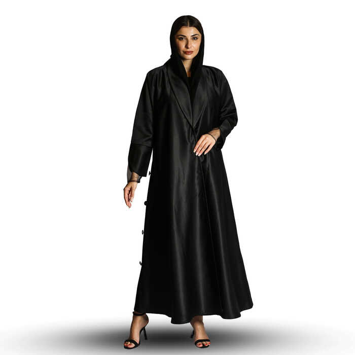 عباية تفته بأكمام تل